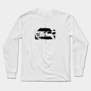 GT40 Black Outline Long Sleeve T-Shirt